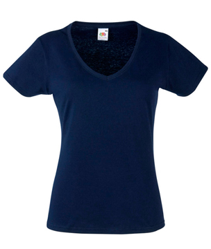 LADY-FIT VALUEWEIGHT COLLO V blu notte